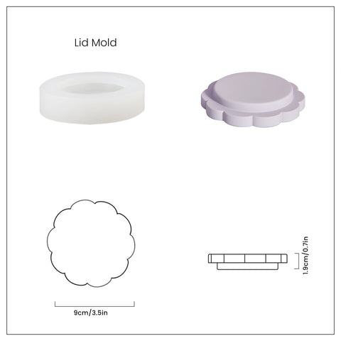 Concrete Bathroom Accessories Set Silicone Mold-9