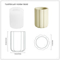 Concrete Bathroom Accessories Set Silicone Mold-7