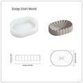 Concrete Bathroom Accessories Set Silicone Mold-6