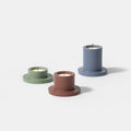 Simple Cylindrical Tealight Candle Holder Silicone Mold-0