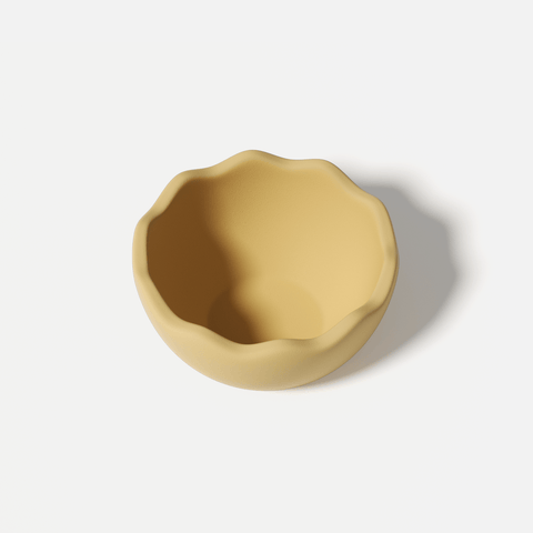 Eggshell Shaped Round Bowl Silicone Mold - Medium-0
