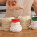 Cheery Snowman's Winter Glow Candle Jar Mold-1