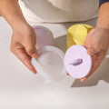 Simple Style Large Candle Jar with Raised Lid Silicone Mold-1