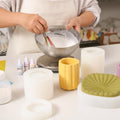 Concrete Bathroom Accessories Set Silicone Mold-1