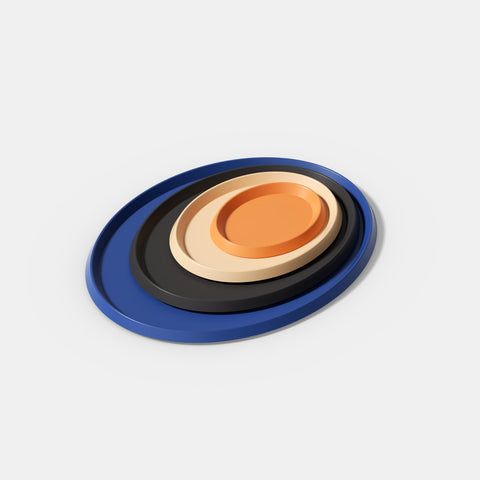 Concrete Oval Tray Silicone Mold-0