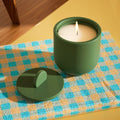 Simple Style Large Candle Jar with Raised Lid Silicone Mold-3