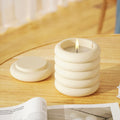 Concrete Candle Jar with Lid Silicone Mold-3