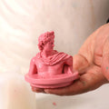 Mythology Sculptures APOLLO Concrete Candle Jar Silicone Mold-4