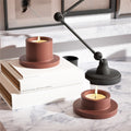 Simple Cylindrical Tealight Candle Holder Silicone Mold-4