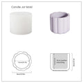 Concrete Bathroom Accessories Set Silicone Mold-8