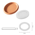 Concrete Oval Tray Silicone Mold-5