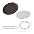 Concrete Oval Tray Silicone Mold-7