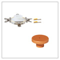 Round Wall Cloth Coat Hook Silicone Mold-6