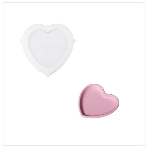 Classic Heart Tray Silicone Mold-5