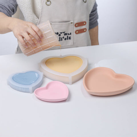 Classic Heart Tray Silicone Mold-2