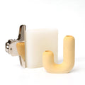 U-Shaped Taper Candle Holder Silicone Mold-3