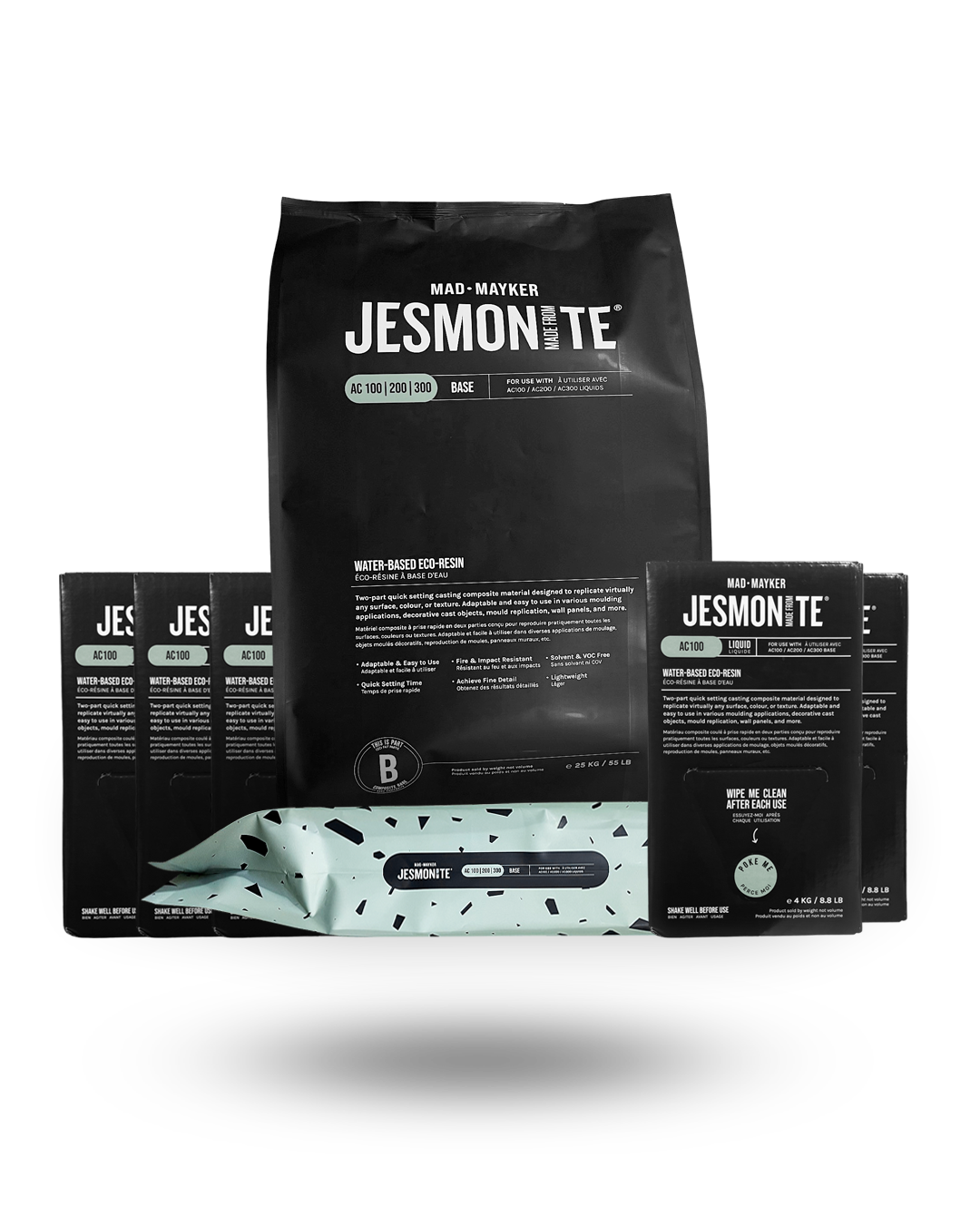 What's the difference between Jesmonite AC730 and Jesmonite AC100? – MAD •  MAYKER