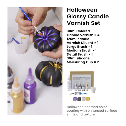 The Pumpkin Parade Candle Silicone Mold Collection-8