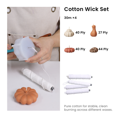 The Pumpkin Parade Candle Silicone Mold Collection-10