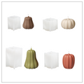 The Pumpkin Parade Candle Silicone Mold Collection-6
