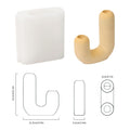 U-Shaped Taper Candle Holder Silicone Mold-2
