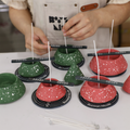 Serene Stacking Christmas Tree Candle Jar Silicone Mold-3