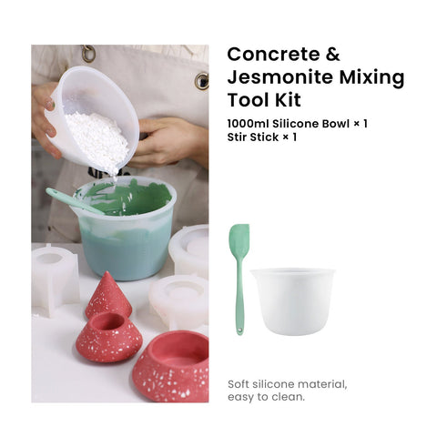 Serene Stacking Christmas Tree Candle Jar Silicone Mold-12