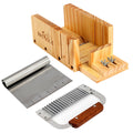 Tall & Skinny 12-inch Silicone Soap Loaf Mold with Dual Cutters Combo Set-3