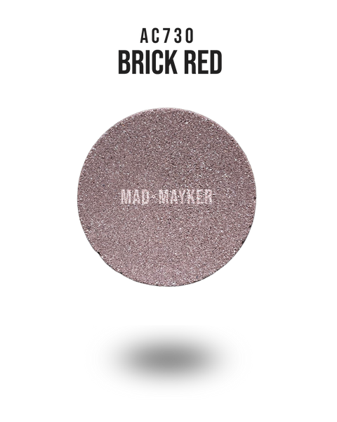 MAD MAYKER Jesmonite AC730 Samples Canada USA Mexico Brick Red